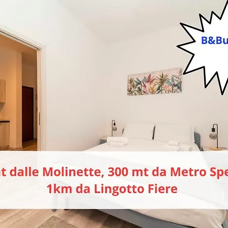 Apartment 2 B&business - 50 Mt Dalle Molinette, 300 Mt Da Metro Spezia, 1k M Da Lingotto Fiere